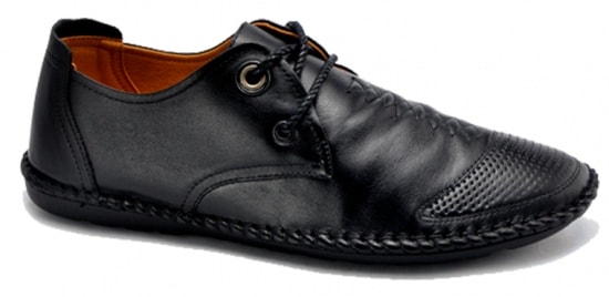 GIÀY DA NAM CAO CẤP IS280 ĐEN