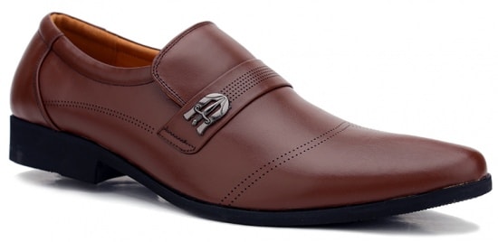 GIÀY CÔNG SỞ NAM IS342 NÂU