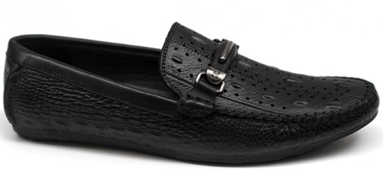 GIÀY LƯỜI NAM IS395 ĐEN